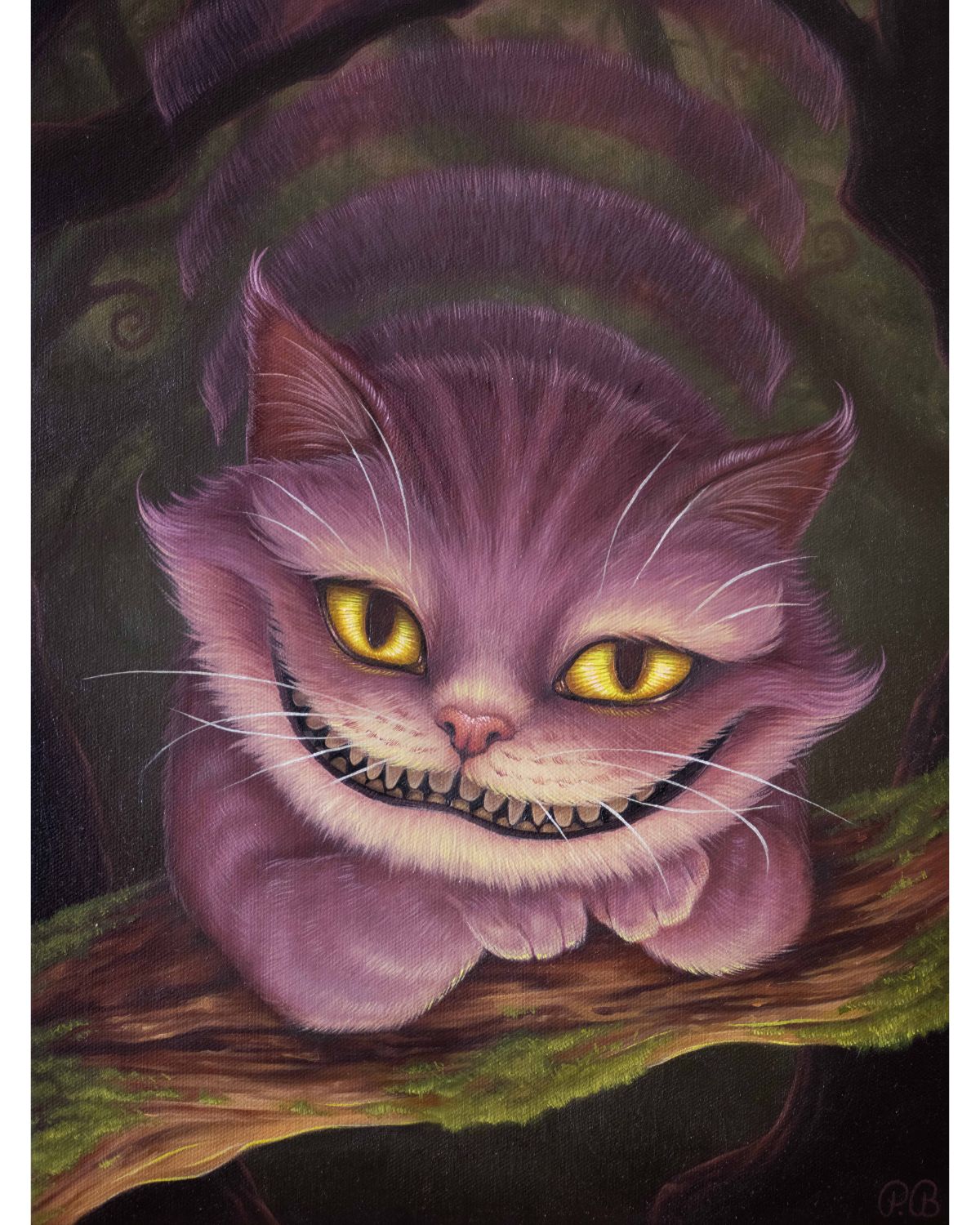 "Cheshire Cat" Fine Art Print