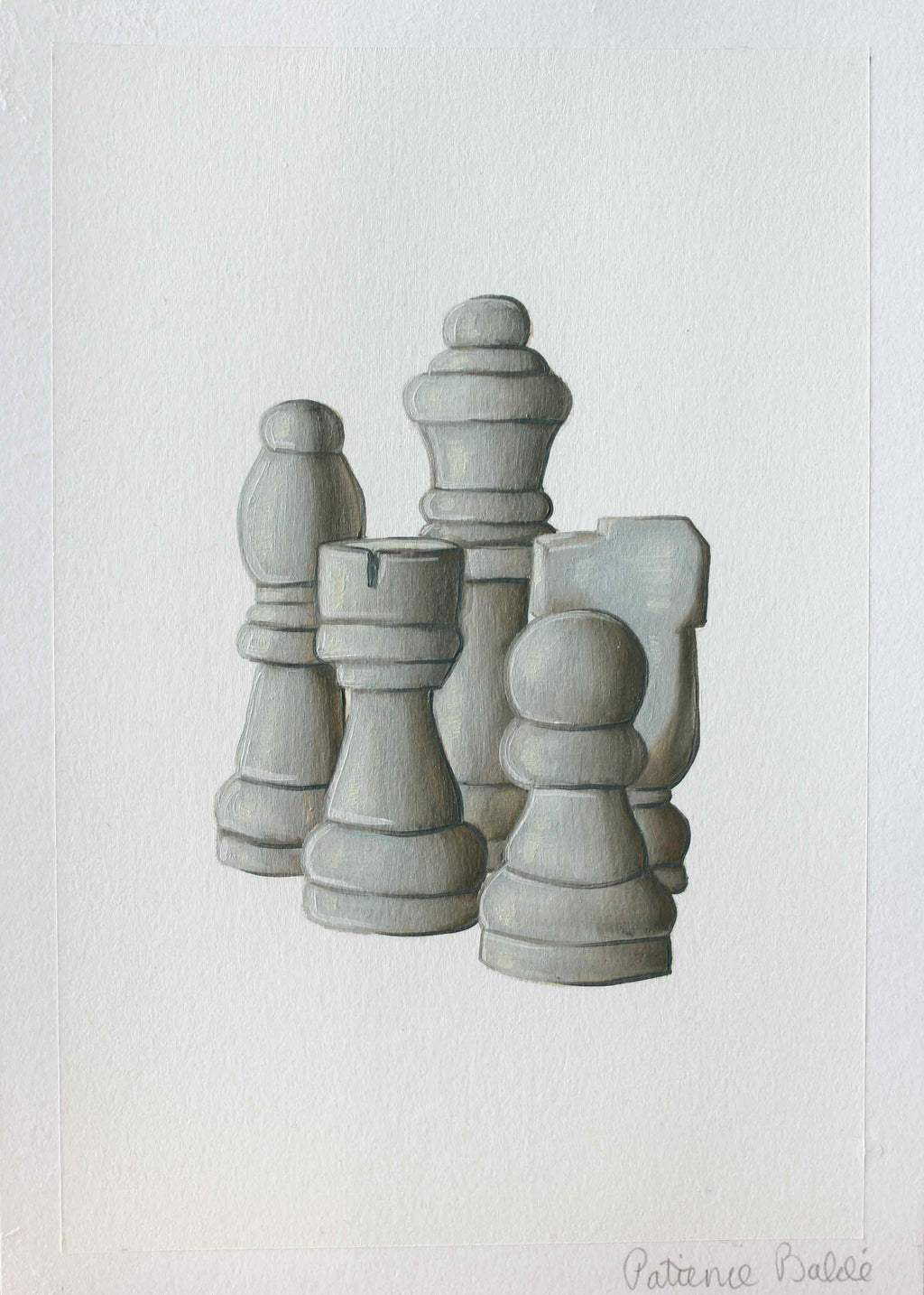 "Chess Pieces" Original