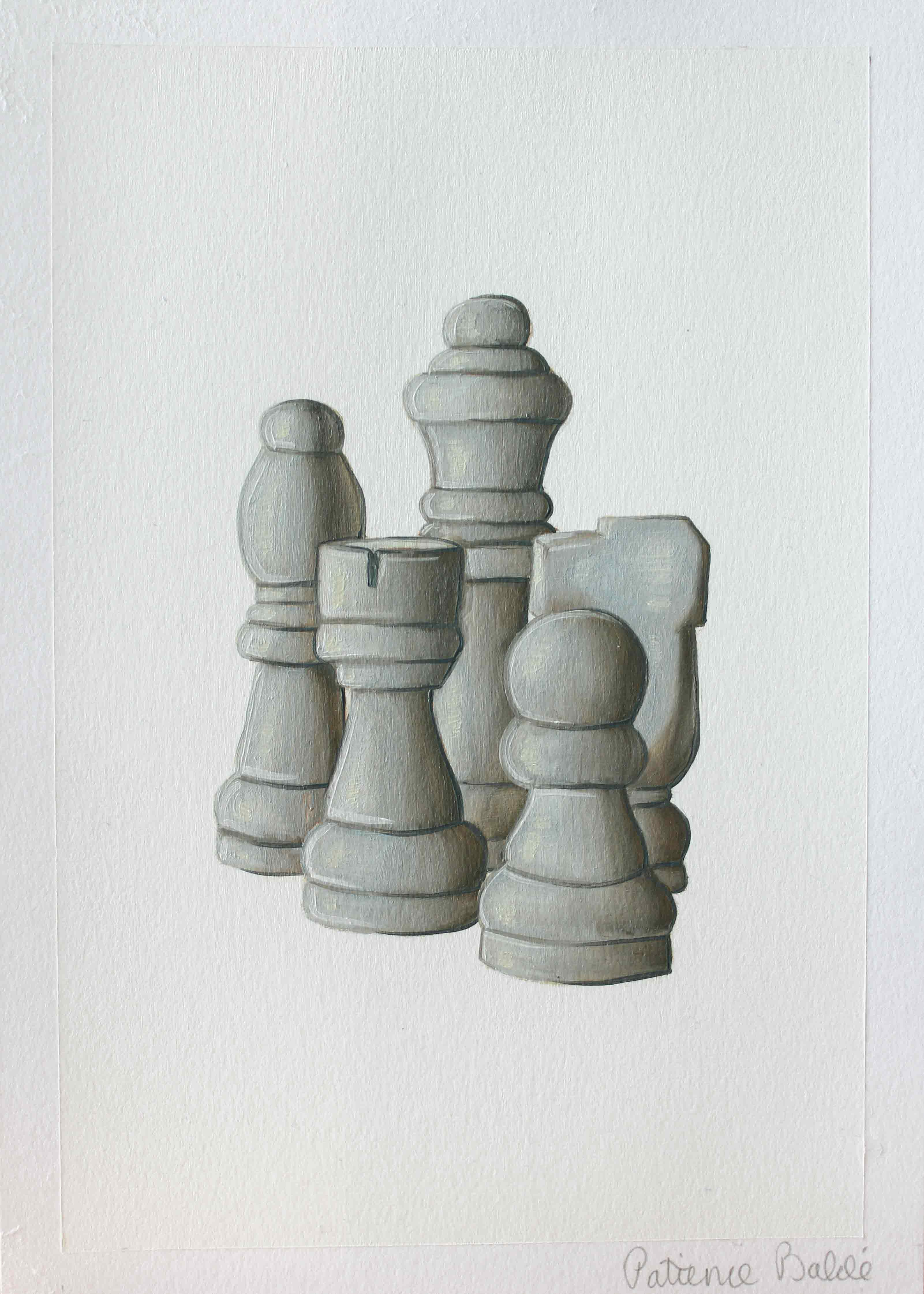 "Chess Pieces" Original