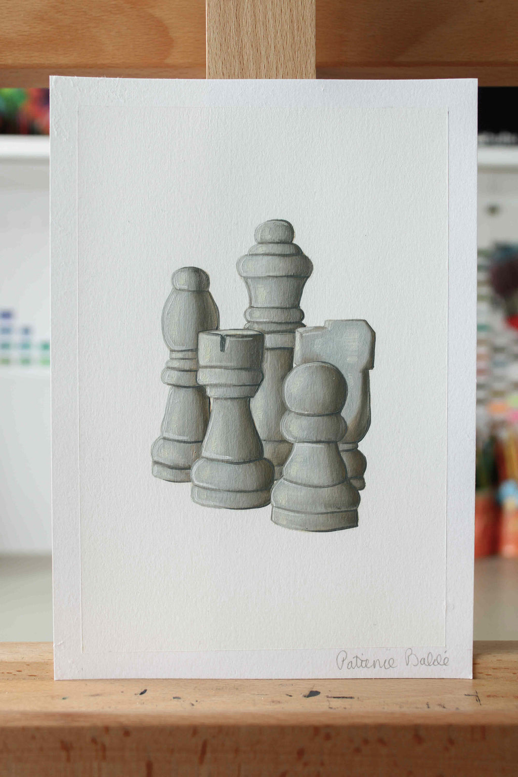 "Chess Pieces" Original