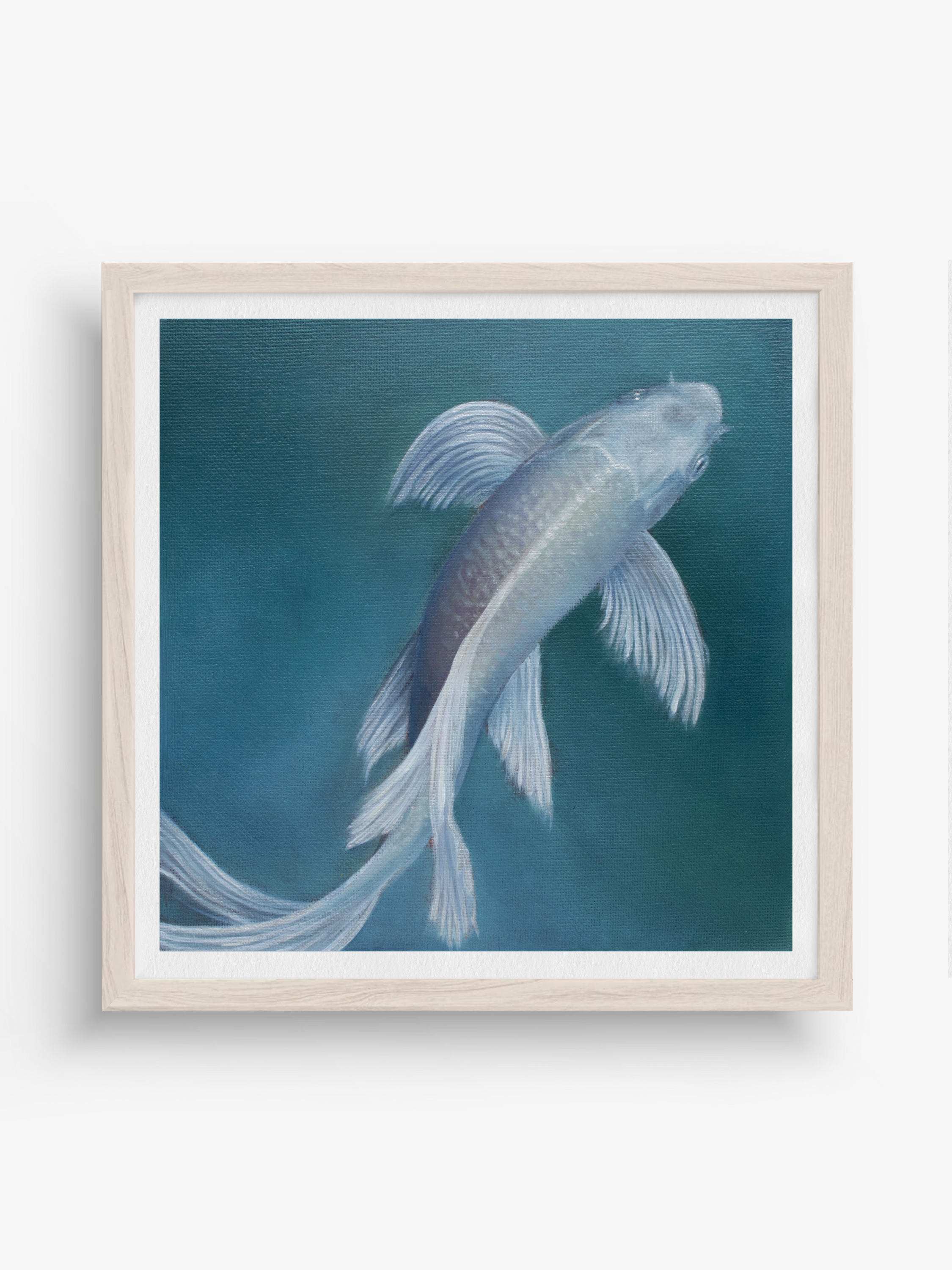 "Koi Fish (Center)" Fine Art Print