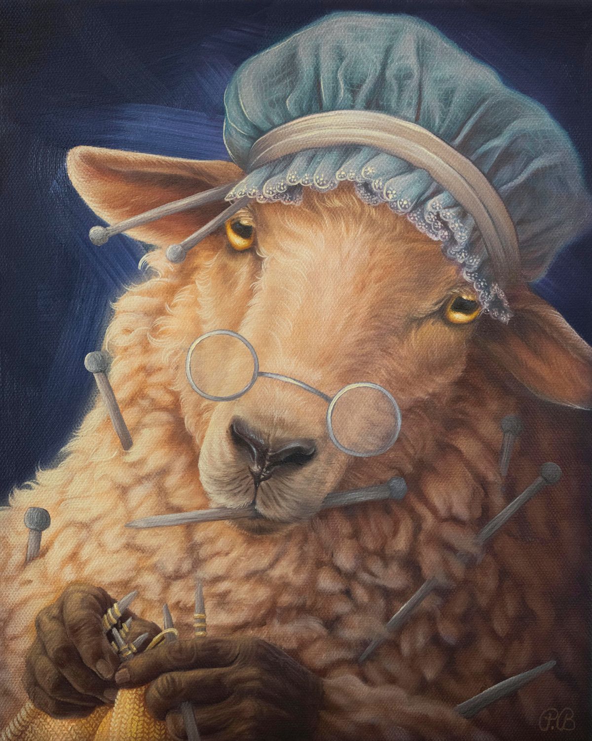"Miss Sheep" Fine Art Print
