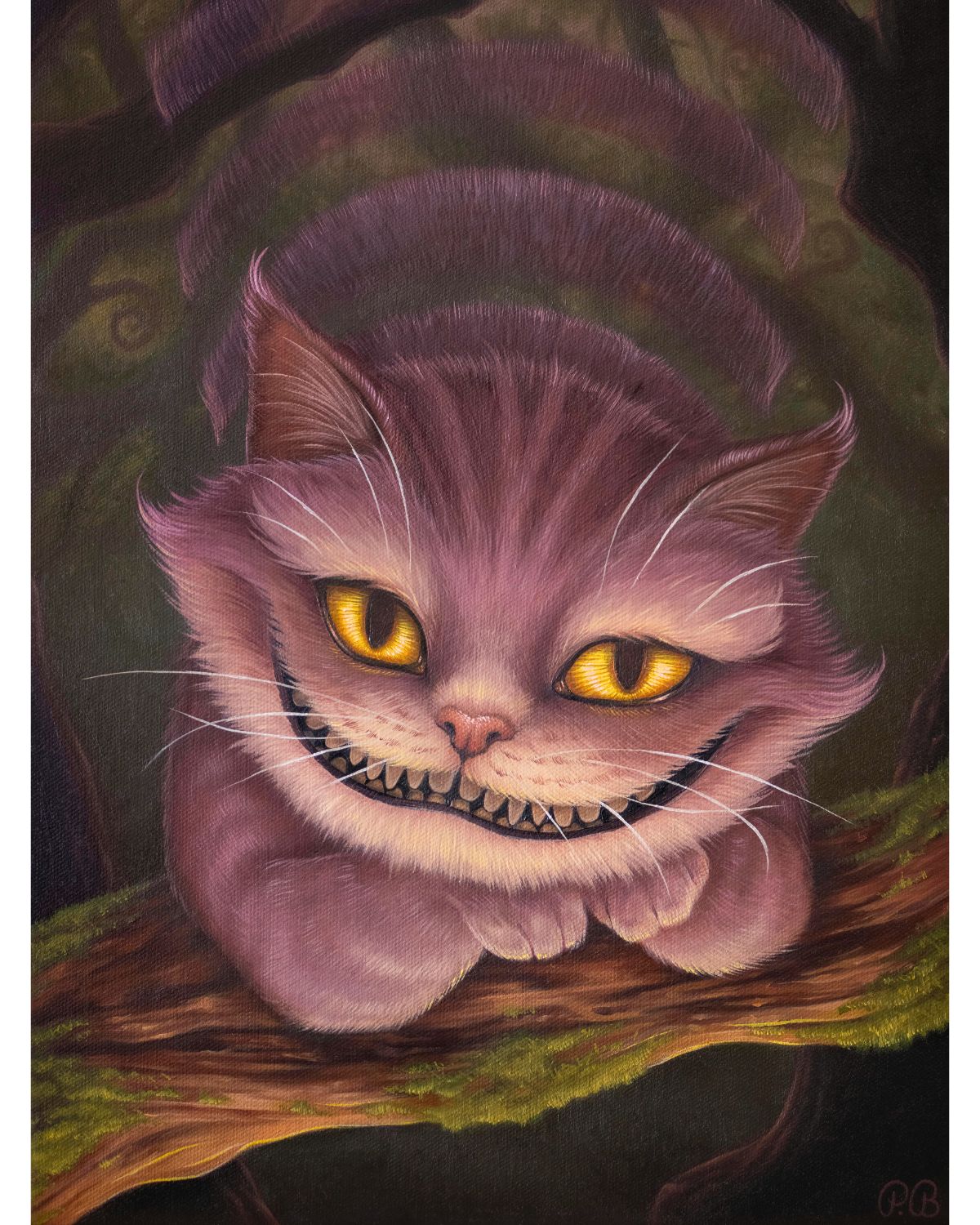 "Cheshire Cat" Fine Art Print