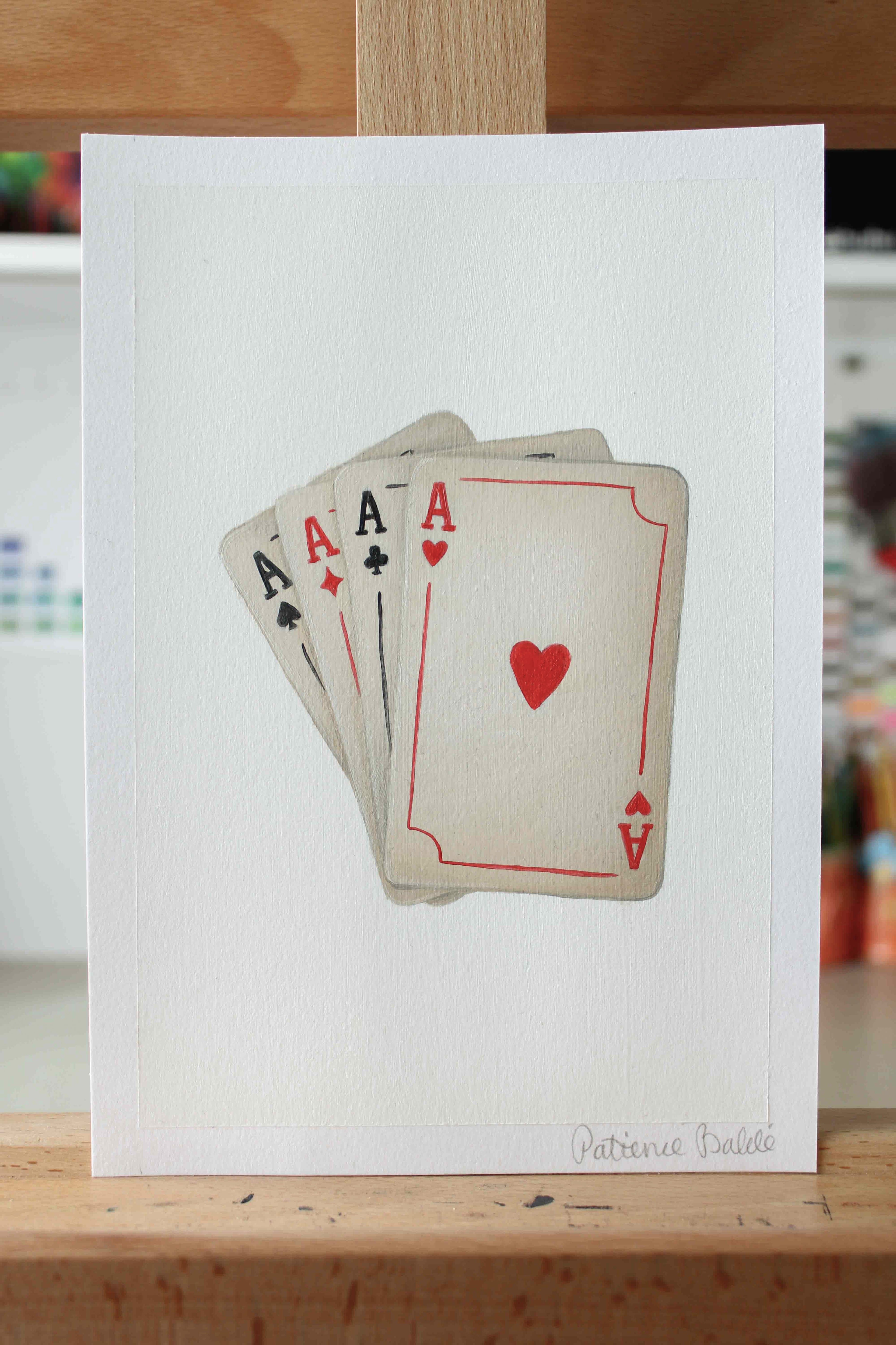"Playing Cards" Original
