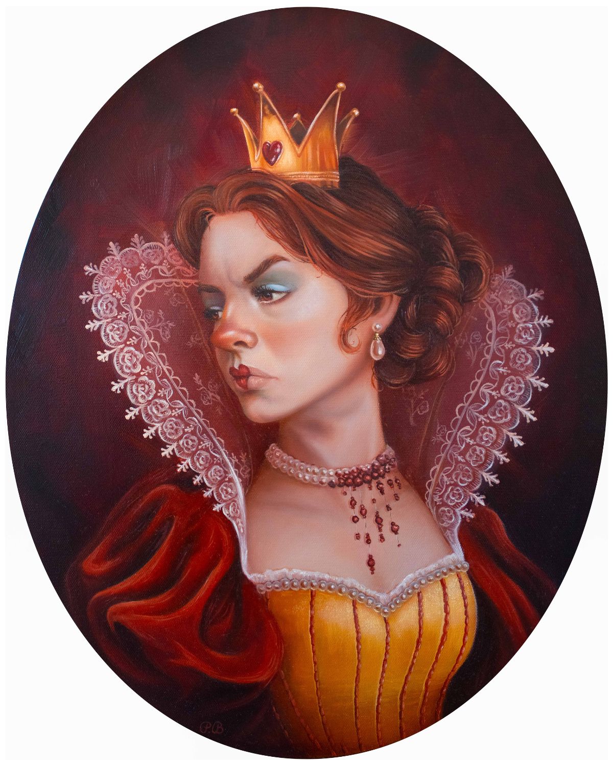 "Queen of Hearts" Fine Art Print